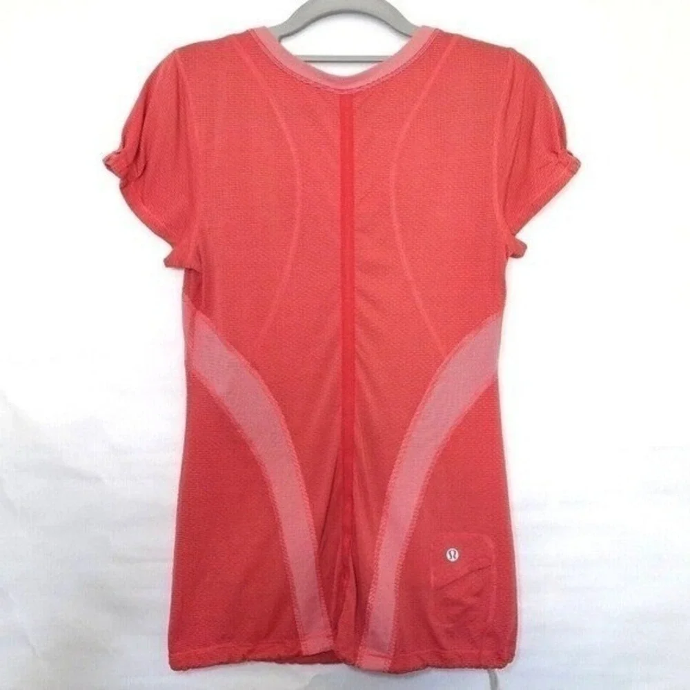 Lululemon Shirt Women 6 Athleisure Lightweight Studio Fitness Active Lifestyle‎